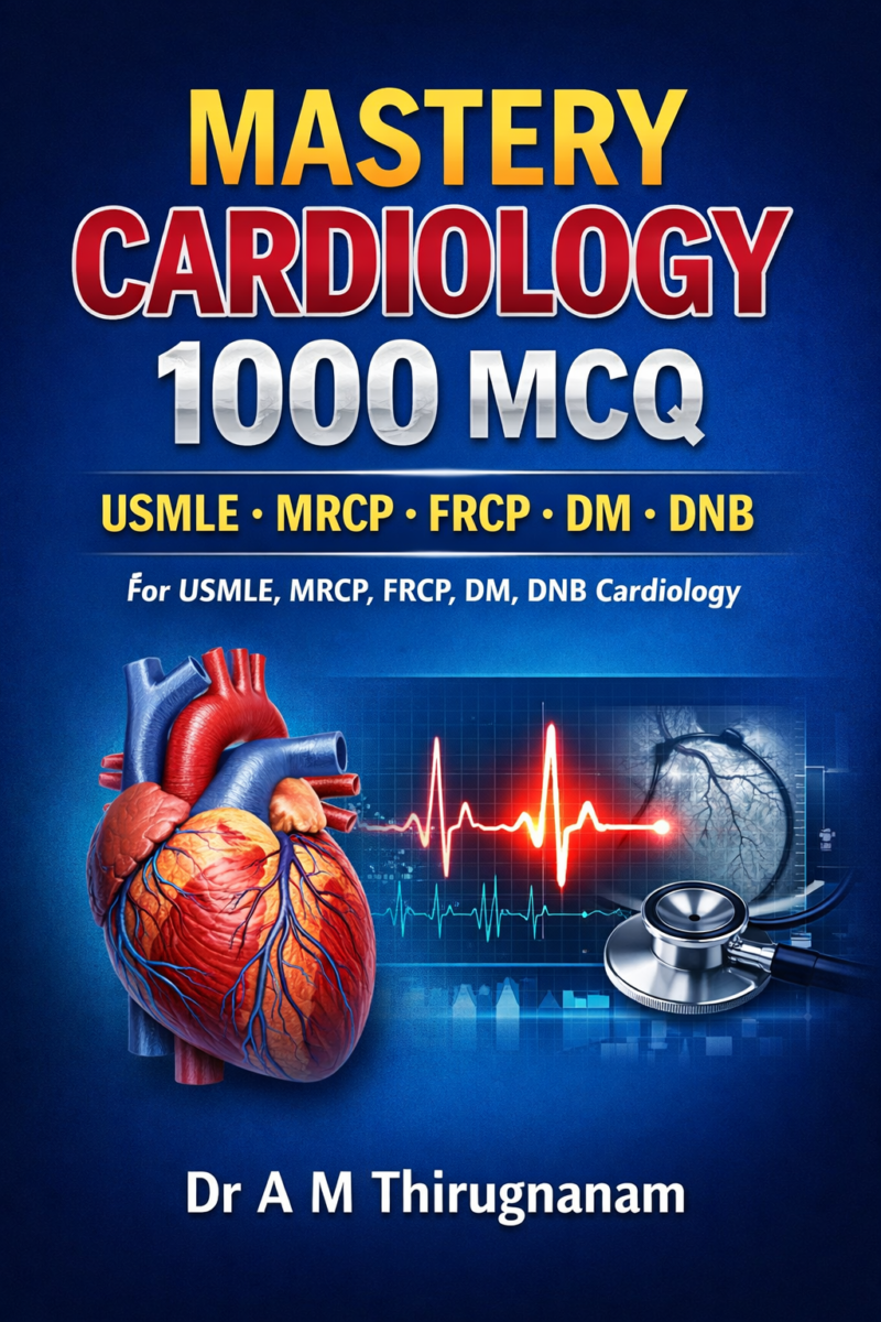 Mastery Cardiology MCQs 1000