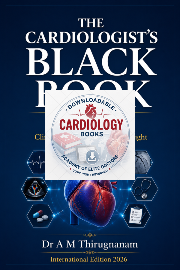 THE CARDIOLOGIST'S BLACK BOOK 1095 Clinical Secrets They Never Taught You in Residency THE CARDIOLOGIST'S BLACK BOOK 1095 Clinical Secrets They Never Taught You in Residency