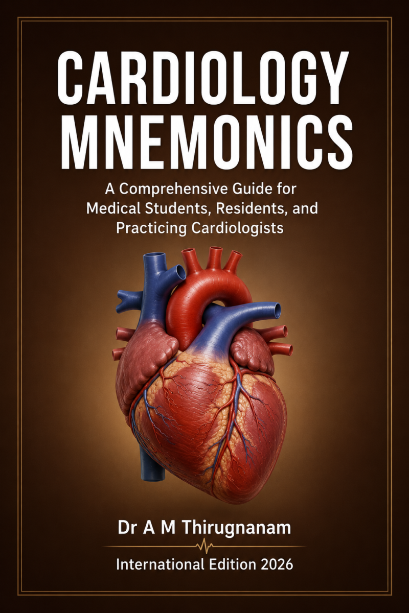 CARDIOLOGY MNEMONICS CARDIOLOGY MNEMONICS