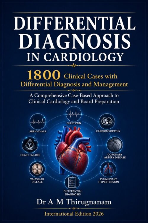 DIFFERENTIAL DIAGNOSIS IN CARDIOLOGY 1800 Clinical Cases with Differential Diagnosis and Management